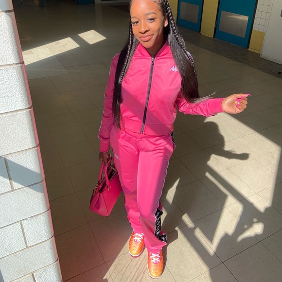 girls kappa tracksuit